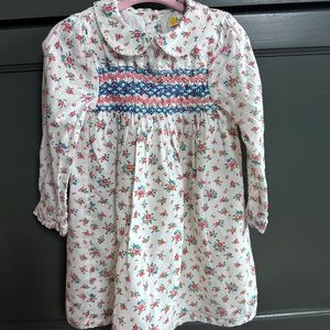 Mini Boden smocked dress 18-24 months